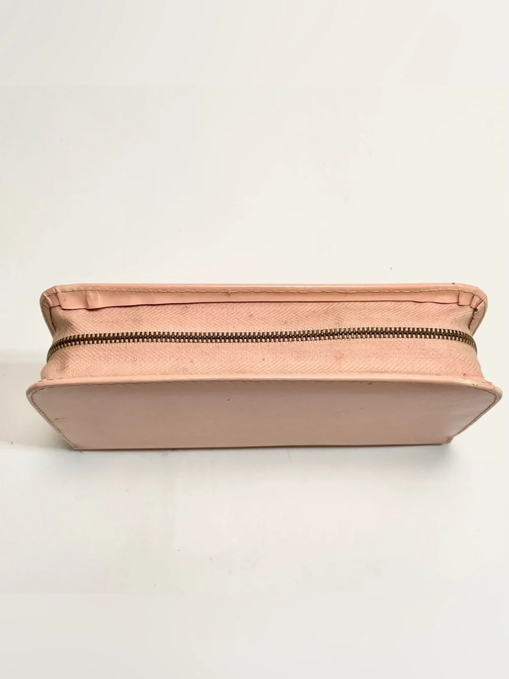 Vintage 1950-1960 Travel Vanity Manicure Grooming Set Pink Leather Case Germany